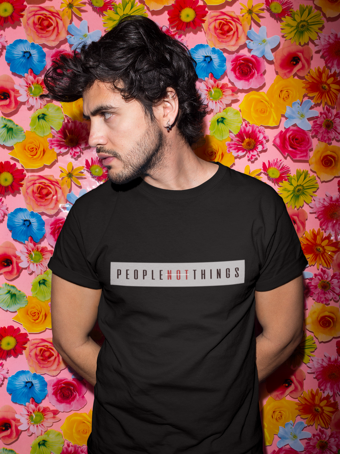 T-Shirt - People Not Things Logo