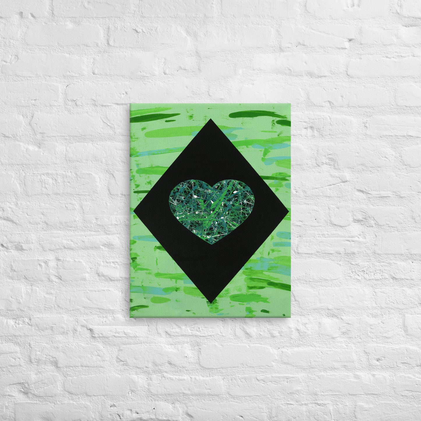 "Love In Green" by Genesis Be (No Frame)