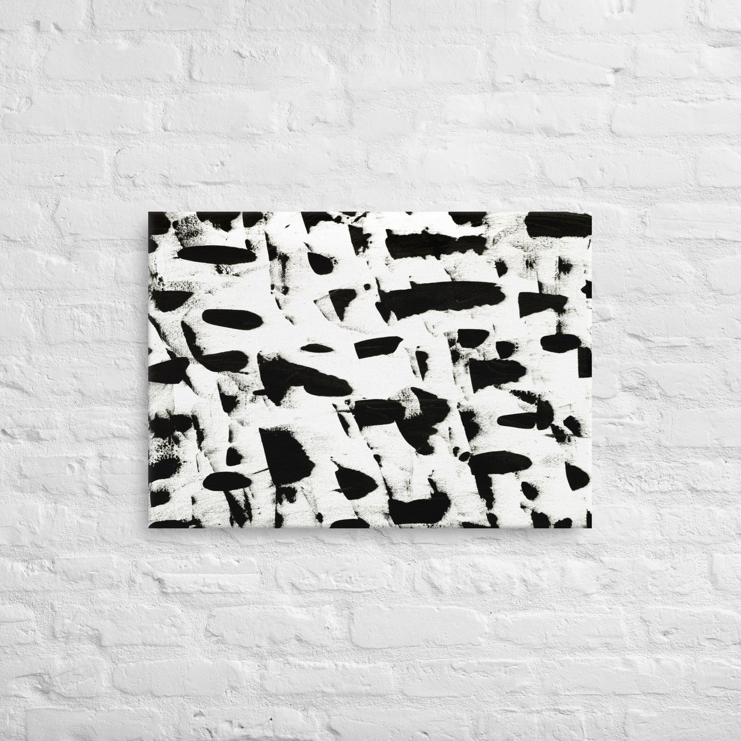 "Black Barriers" by Genesis Be (No Frame)