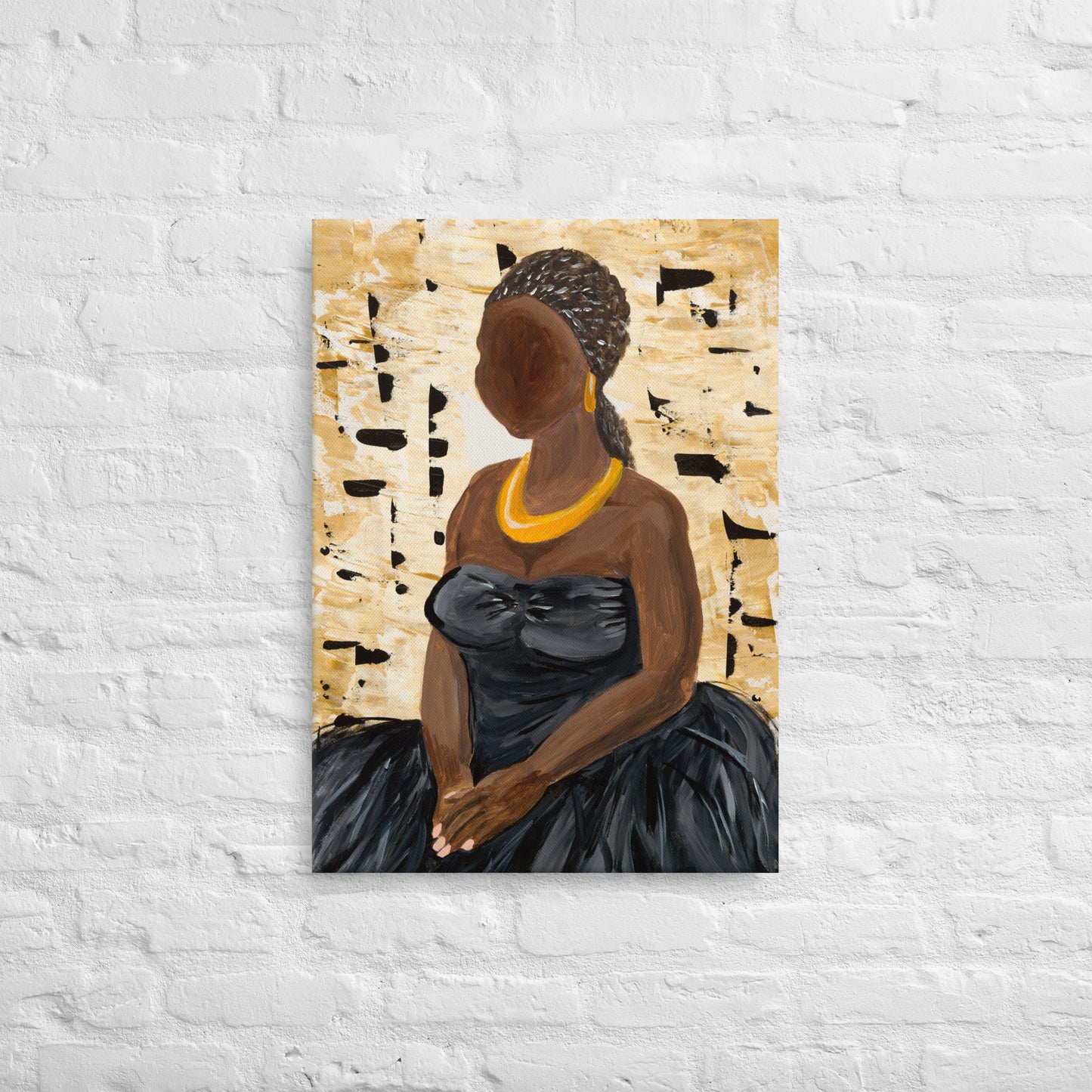 "Melanin" by Genesis Be (No Frame)