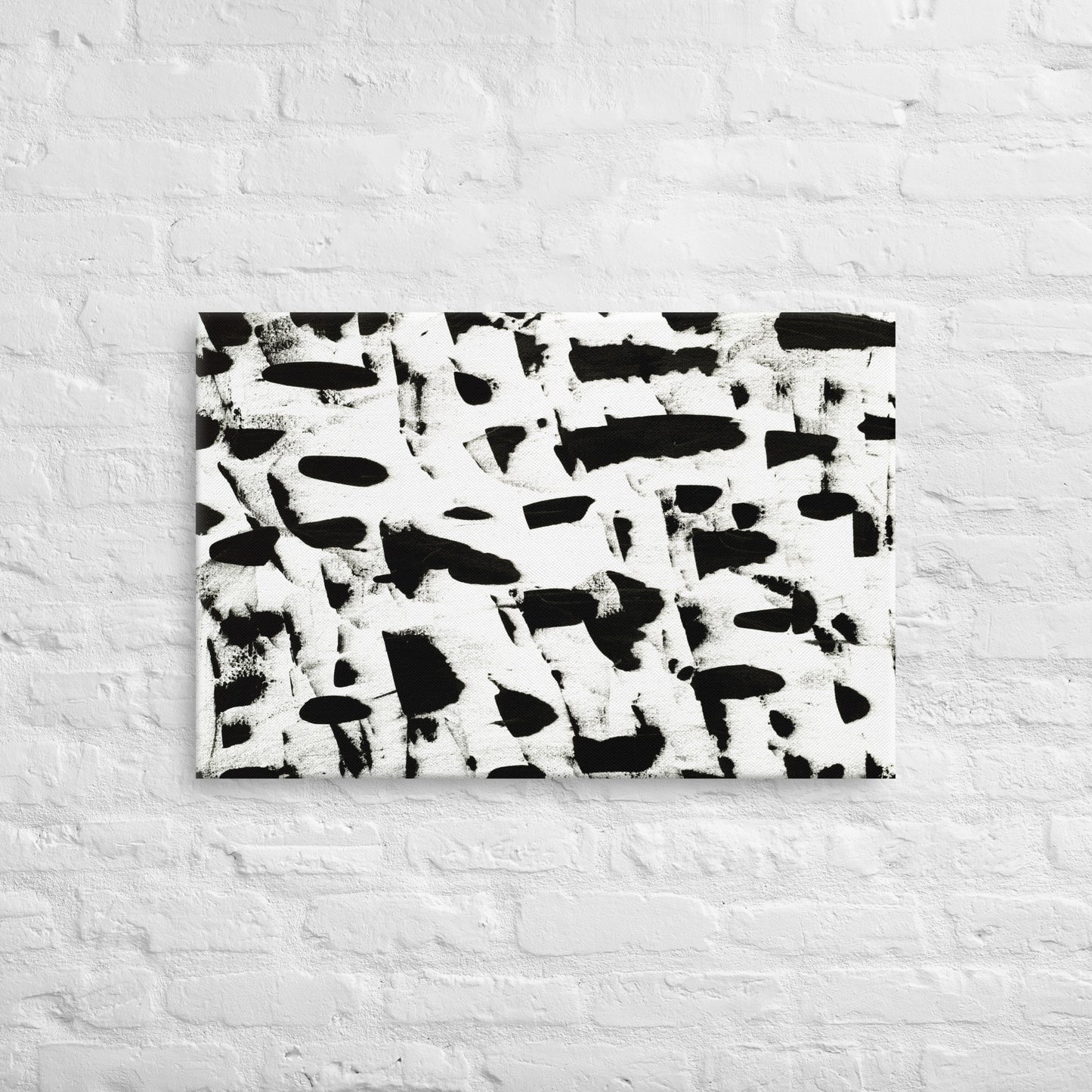 "Black Barriers" by Genesis Be (No Frame)