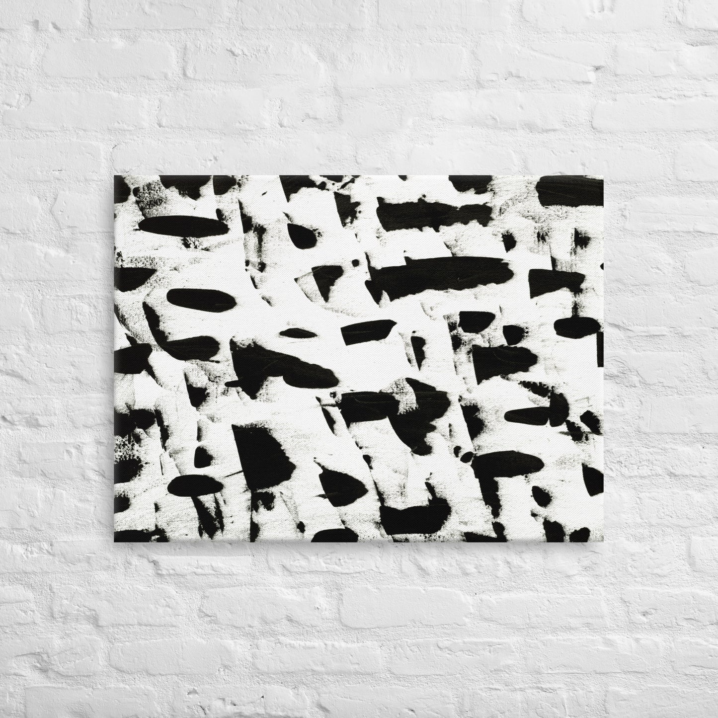 "Black Barriers" by Genesis Be (No Frame)