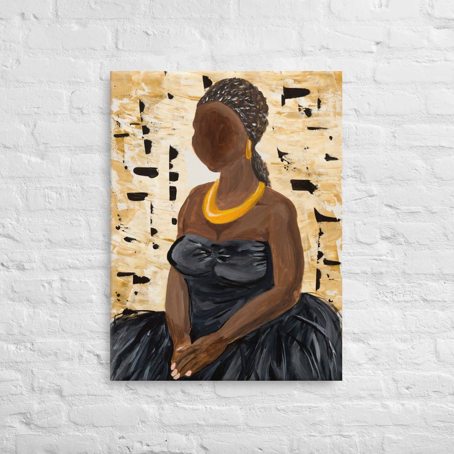 "Melanin" by Genesis Be (No Frame)