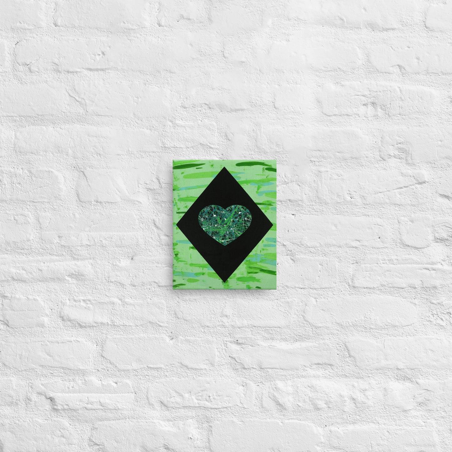 "Love In Green" by Genesis Be (No Frame)