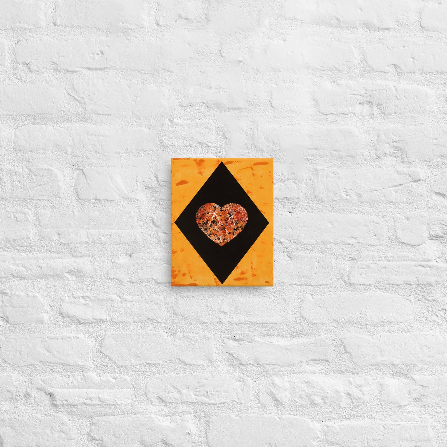 "Love In Orange" by Genesis Be (No Frame)