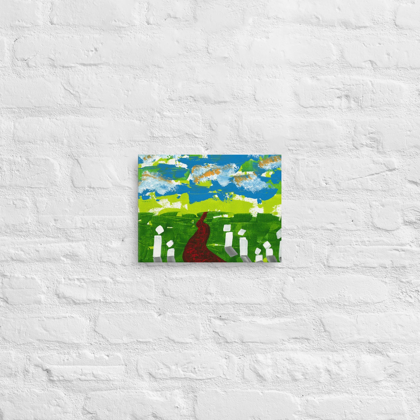 "Old Red River" by Genesis Be (No Frame)