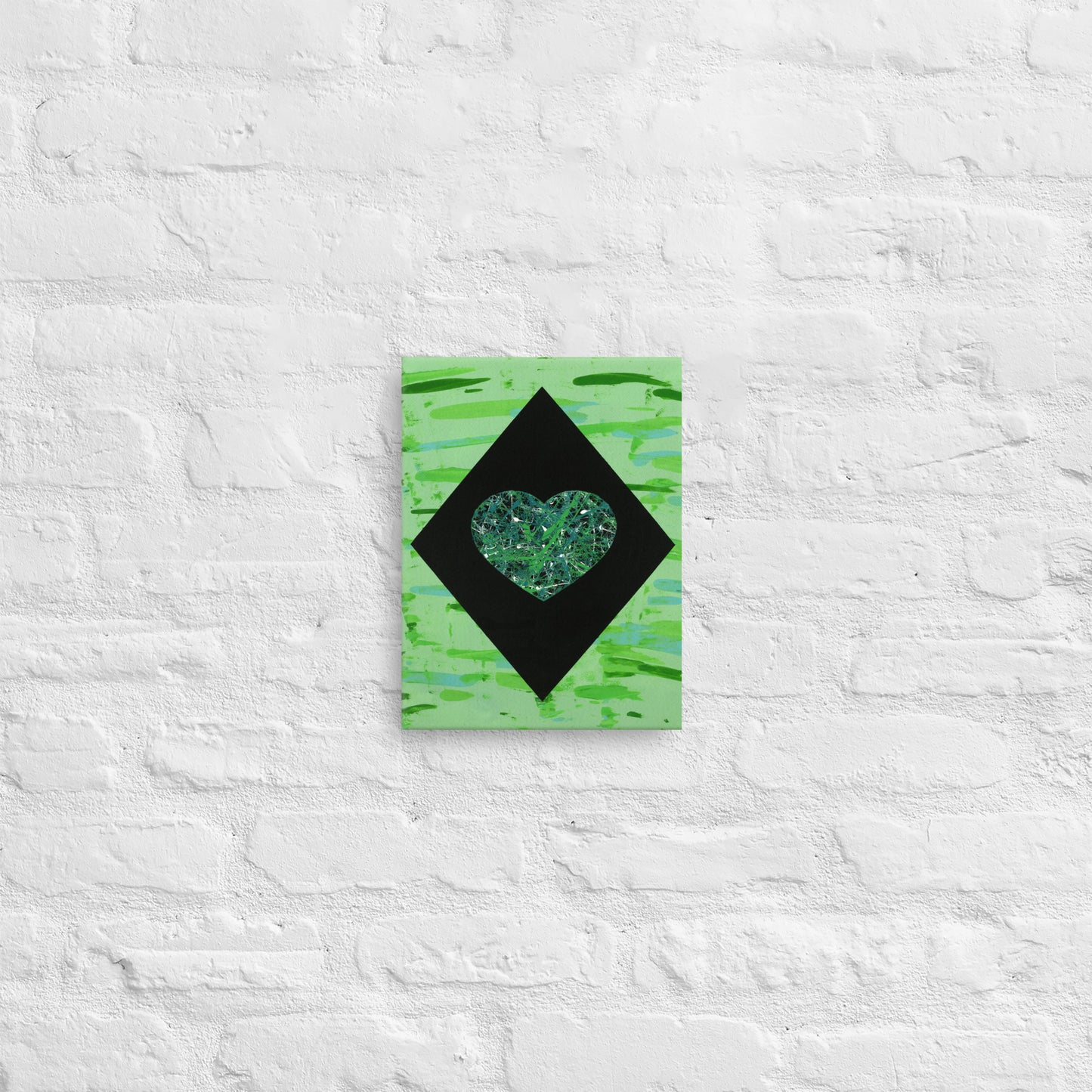 "Love In Green" by Genesis Be (No Frame)