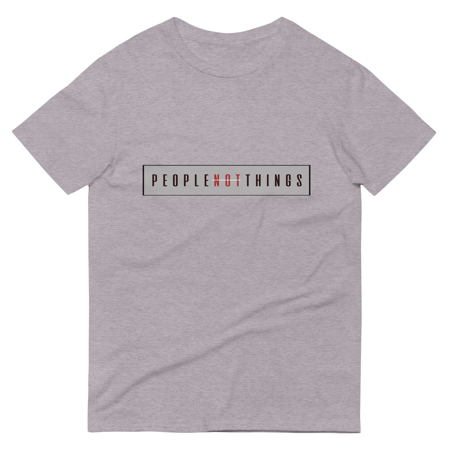 T-Shirt - People Not Things Logo