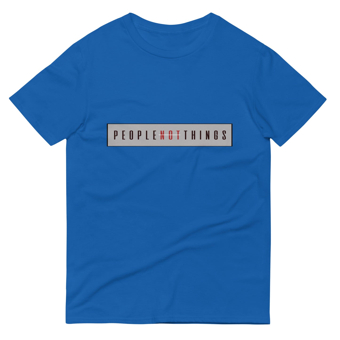 T-Shirt - People Not Things Logo