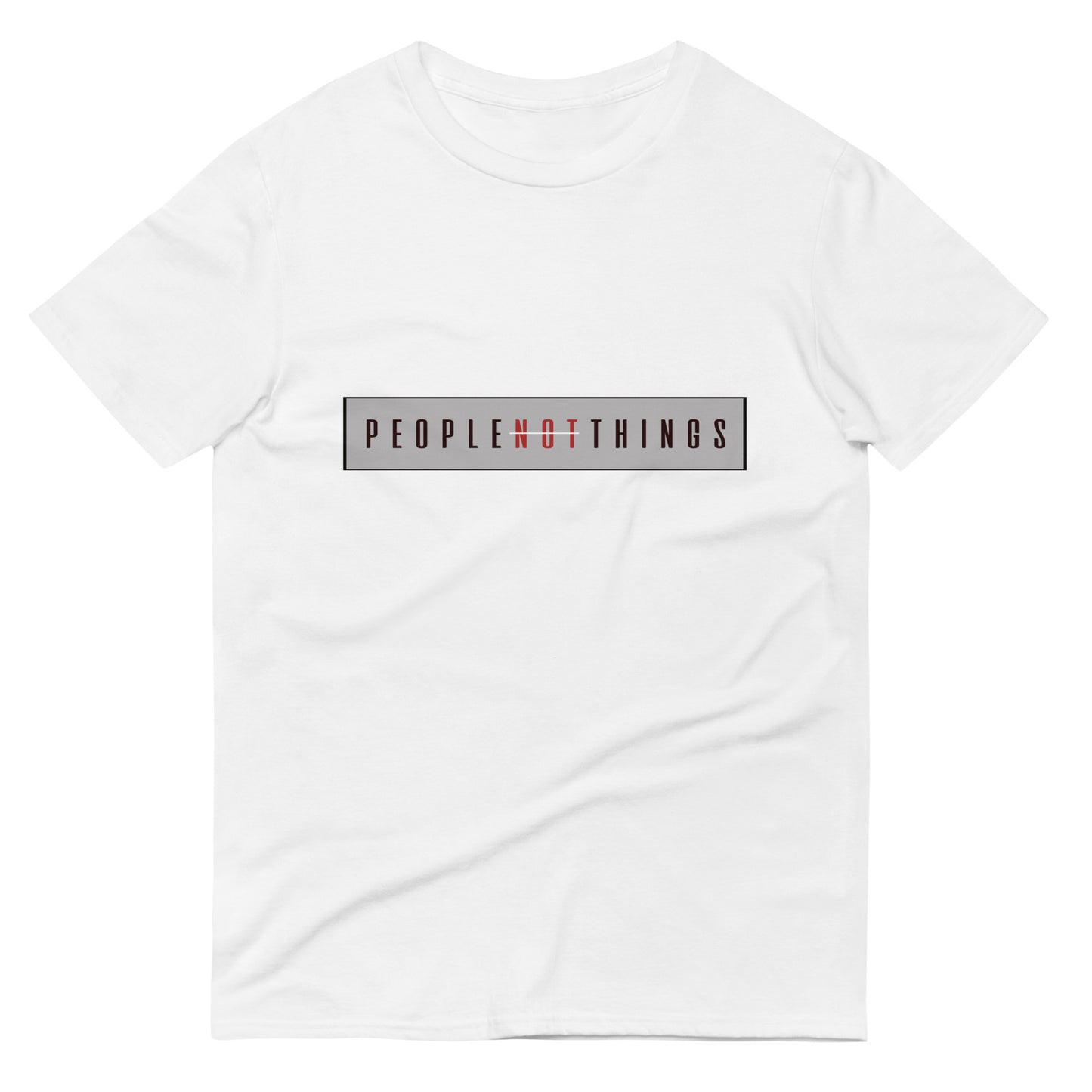 T-Shirt - People Not Things Logo