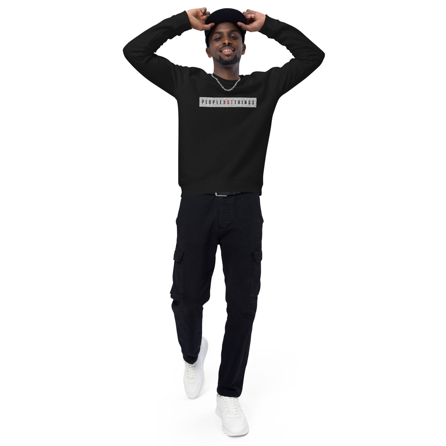 Sweatshirt - People Not Things Logo (Embroidery)