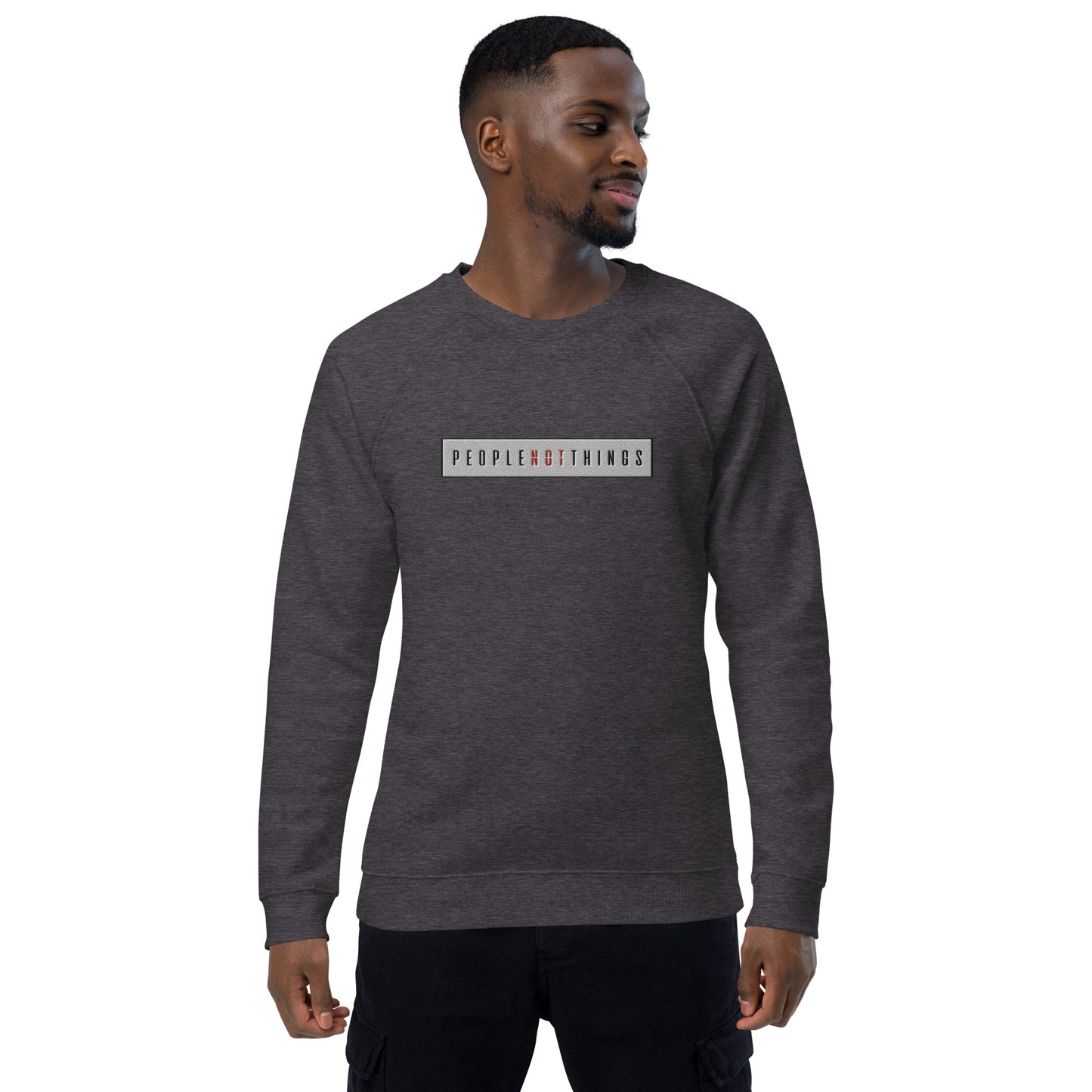 Sweatshirt - People Not Things Logo (Embroidery)