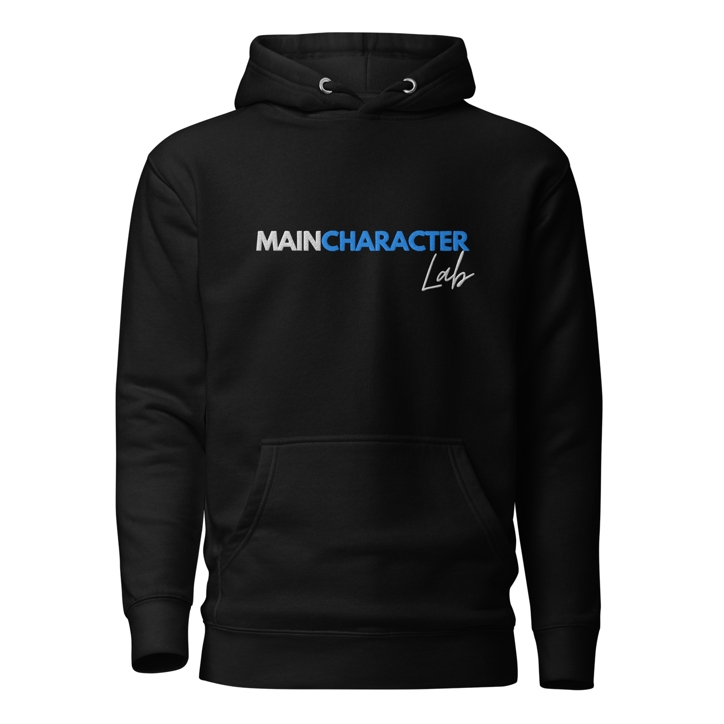 Main Character Lab Black Hoodie
