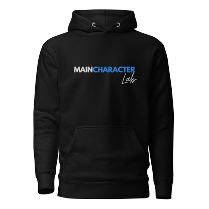 Main Character Lab Black Hoodie