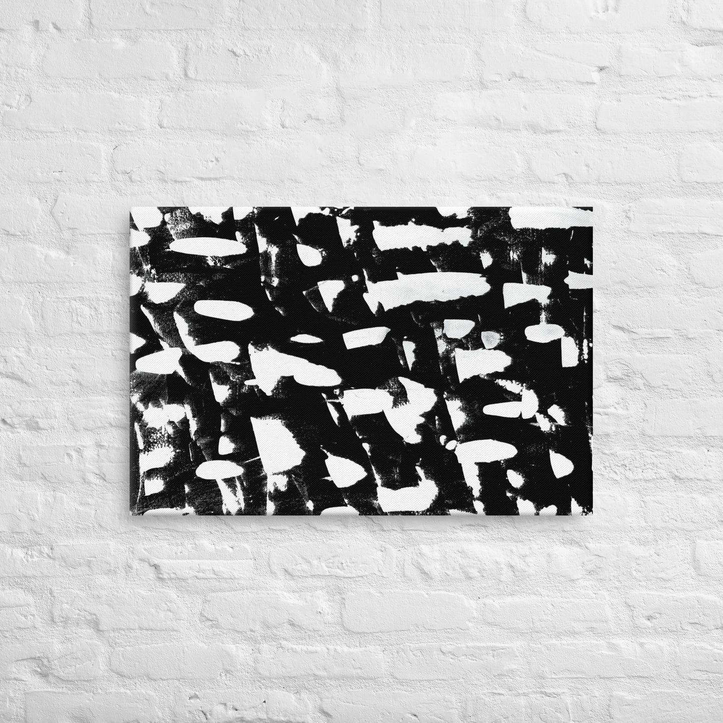 "White Barriers" by Genesis Be (No Frame)