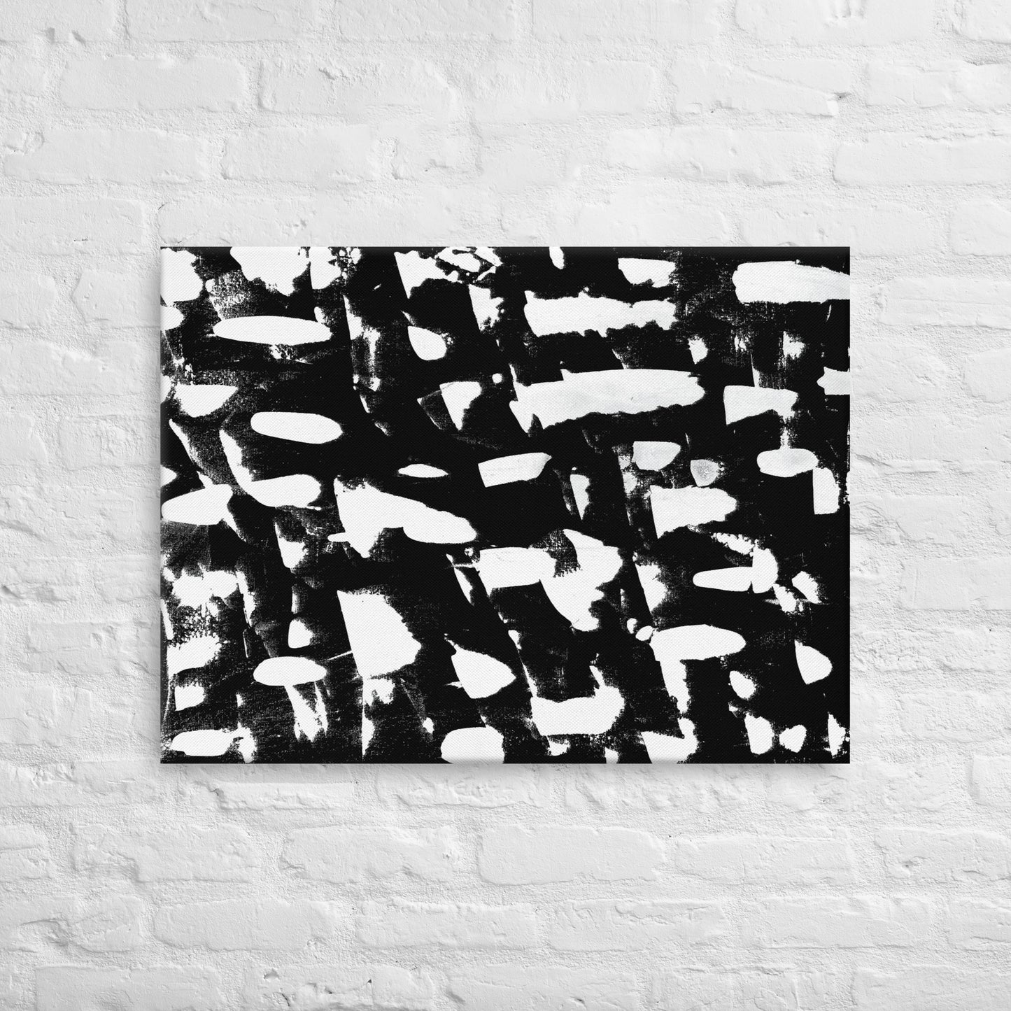 "White Barriers" by Genesis Be (No Frame)