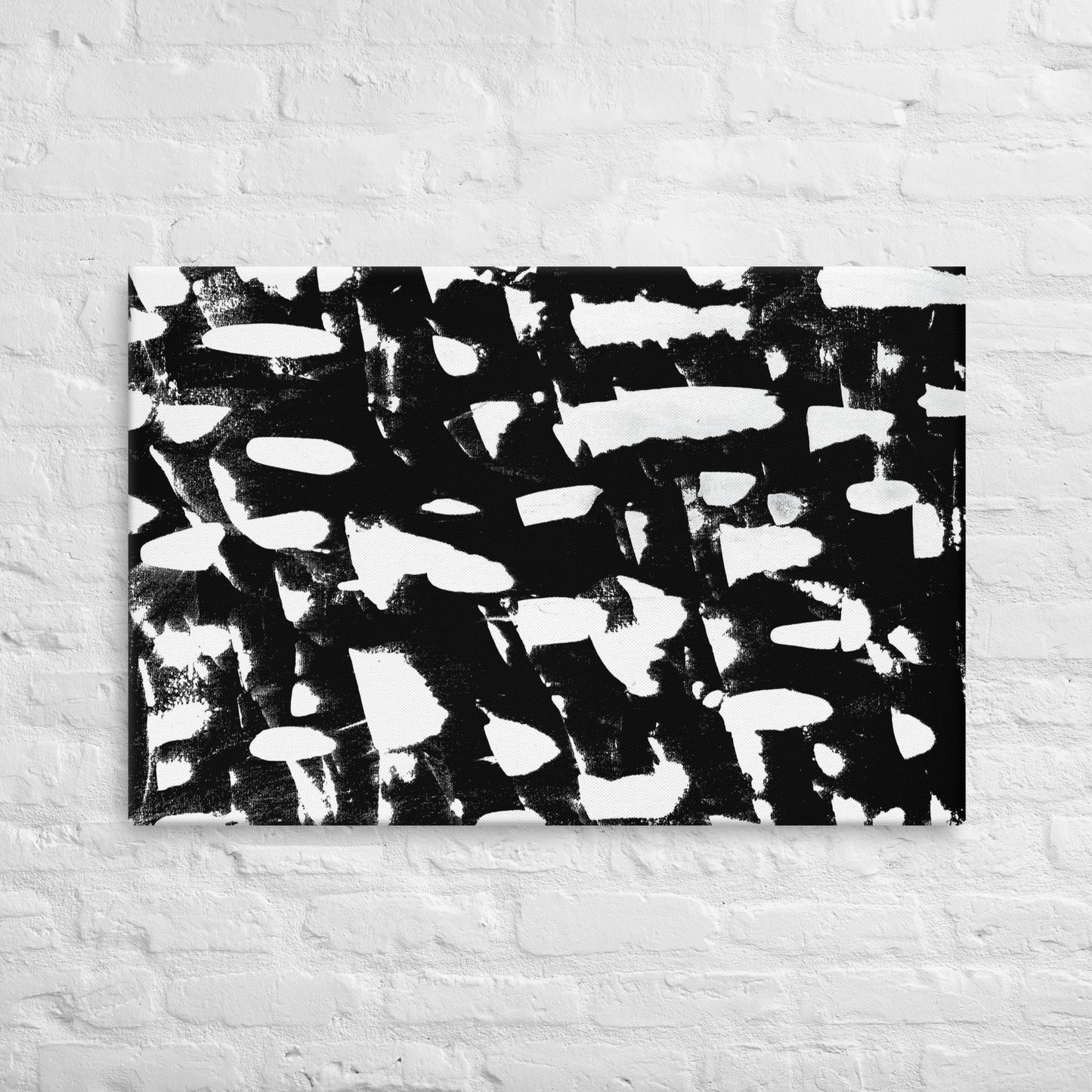 "White Barriers" by Genesis Be (No Frame)